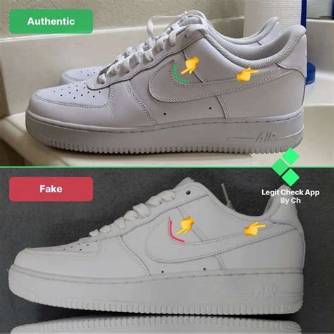 nike air force 1 low real vs fake|air force 1s scam.